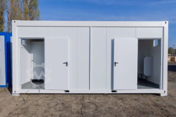Modulo Inodoro sanitario de 6m x 2,5m