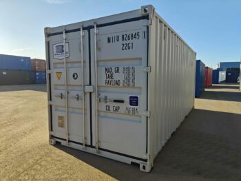 Nuevo contenedor/20′ (6 metros)/Estándar de 20'DC/Contenedor de almacenamiento 20DC MIIU8268451 – TALLIN Gris claro