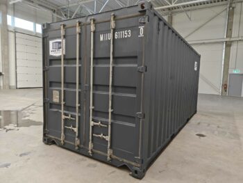 ontenedores usados/20' (6 metros)/Estándar de 20'DC/Contenedor marítimo de 20 CC MIIU6111530 – TALLIN Gris oscuro