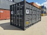 Nuevo contenedor/20′ (6 metros)/20'OS Apertura lateral/Contenedor marítimo 20OS MIIU2271397 Gris oscuro