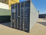 Nuevo contenedor/40′ (12 metros)/40'HC Alto/Contenedor marítimo 40HC MIIU1910955 – Tallin Contenedor marítimo 40HC Gris oscuro