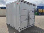 uevos contenedores/10′ (3 metros)/Contenedor de almacenamiento 10DC – MIIU7187729 Gris claro RAL7035