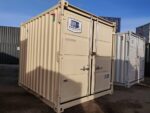 Nuevo contenedor/10′ (3 metros)/Contenedor de almacenamiento 10DC – MIIU7178891 Marfil RAL1015